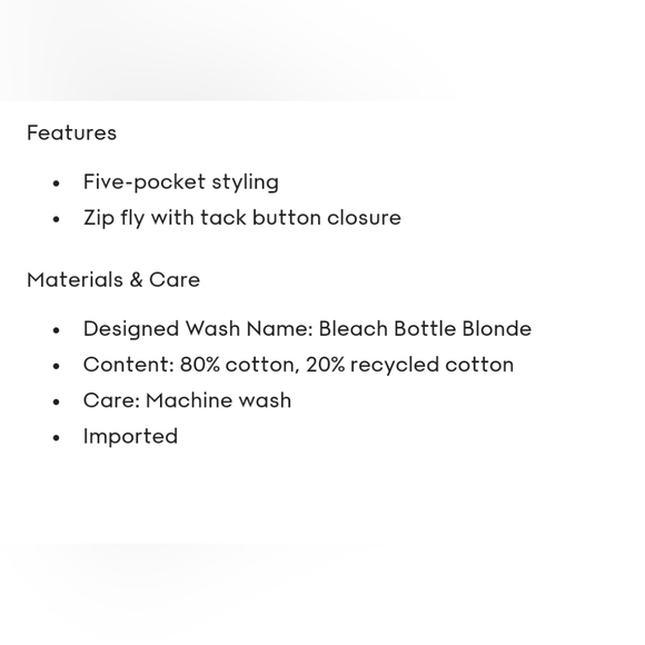 *SOLD!* Sunday Best DYLAN Boyfriend Jeans - Picture 9 of 9